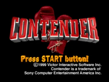 Contender (US) screen shot title